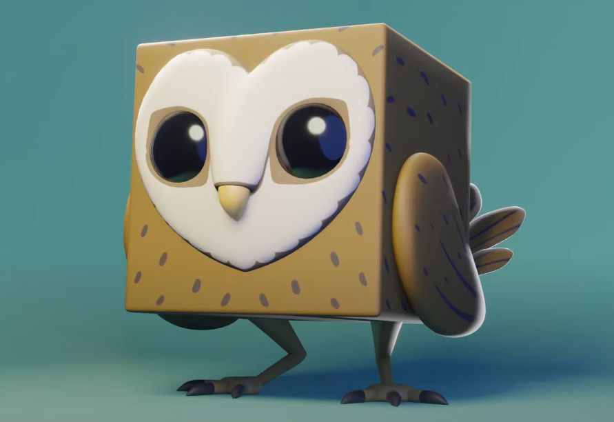 Blender Fundamentals Tutorial Owl